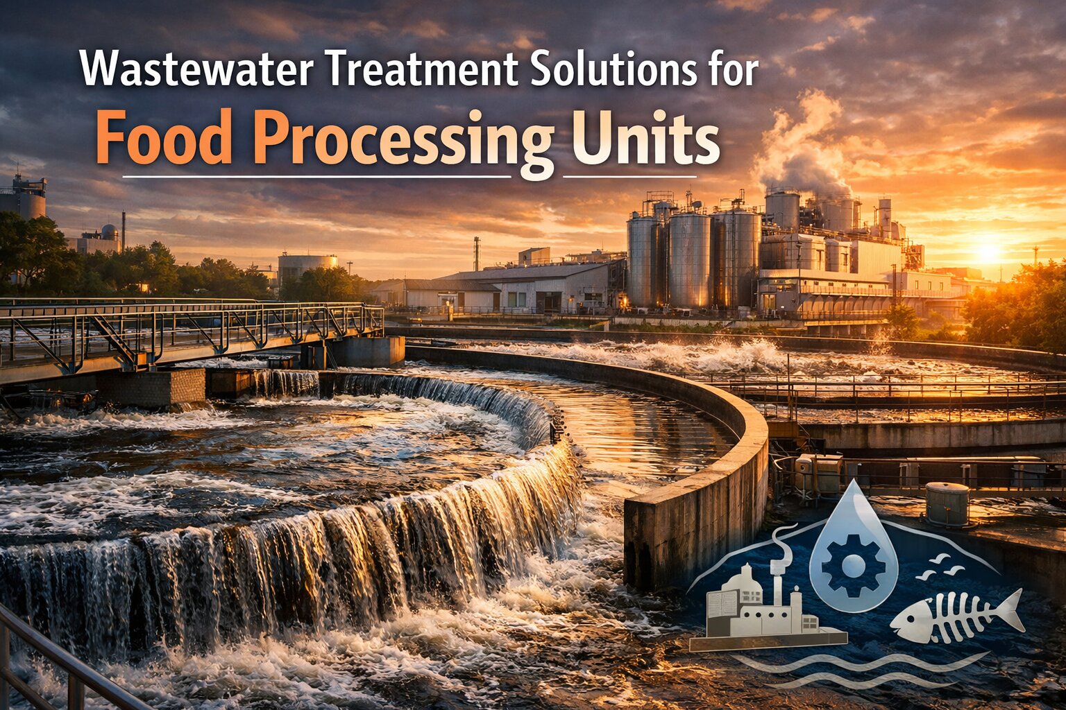 Wastewater Treatment Solutions for Food Processing Units